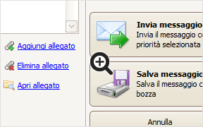Gestione messaggi email